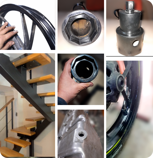 arreglo de llantas de aluminio